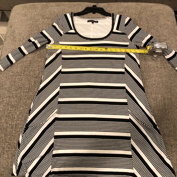 Fifth & Park Striped Dress Size S - Picture 9 of 10
